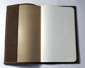 Diario de Cuero de Búfalo Recargable, Hecho a Mano, Estilo Ejecutivo, con Acabado Antiguo Personalizado para Escuelas - Product Image 4