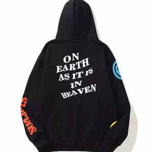 Sudadera con capucha de algodón 100% de alta calidad para hombre, jersey de peso pesado, sudaderas con capucha en blanco, sudaderas con capucha Unisex de lana con estampado personalizado - Product Image 6