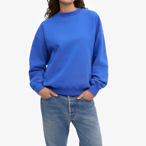 Sudaderas de Forro Polar de Algodón/Poliéster Extra Grandes para Mujer, Transpirables, de Secado Rápido, Bordadas con Logotipo Personalizado al por Mayor - Product Image 2