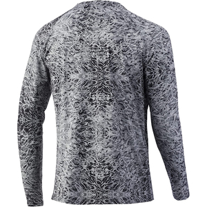 เสื้อตกปลาผู้ชายโพลีเอสเตอร์ป้องกันรังสี UV กันน้ำออกแบบได้ตามต้องการสไตล์ที่กำหนดเอง - Product Image 4