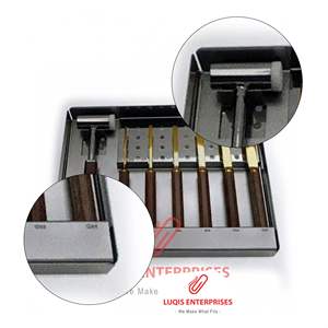 Osteotome ultra-fin en titane nitridé, instrument chirurgical ORL, acier inoxydable de qualité médicale, outil osseux de précision - Product Image 4