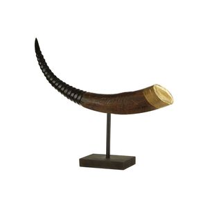 Estatua Artística de Cuerno de Toro Natural Real, Decoración Ecológica Hecha a Mano de Estilo Americano para el Hogar y la Oficina - Product Image 3