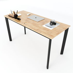 Concept HBOV003 Bureau ovale au design minimaliste 140x60cm, assemblage requis - Product Image 1
