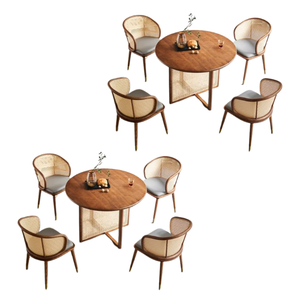 Juego de mesa de comedor de diseño moderno de lujo para muebles de salón y comedor juego de restaurante directo de fábrica - Product Image 3