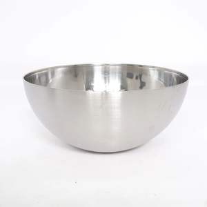 Cuenco de Metal para servir de cocina de diseño moderno, cuencos para ensalada, sopa, arroz, fideos, comida, cuenco de mezcla profunda de acero inoxidable - Product Image 2