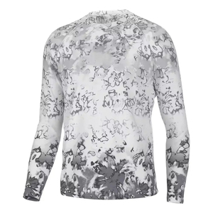 Venta al por mayor personalizada sublimación manga larga cuello redondo pesca Jersey impermeable secado rápido transpirable UV UPF 50 camisa de protección - Product Image 1