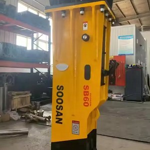 SOOSAN SB60 Tipo de caja de martillos hidráulicos para excavadoras de 15-18 toneladas y retroexcavadoras con núcleo de recipiente a presión confiable - Product Image 1