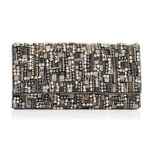 Perles de rocaille de luxe broderie pochette main Purce pour femmes filles fabriqués à la main graine perlée pochette sac à main pour femmes fille élégant - Product Image 5