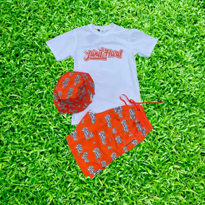 2025 hommes nouvelle mode été t-shirt et short en coton ensemble élégant deux pièces vêtements d'extérieur pour hommes - Product Image 5