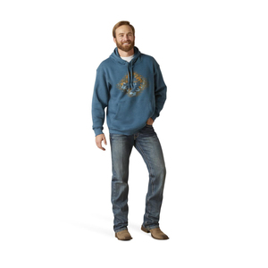 Haute qualité hommes rétro polaire français éponge coton coupe régulière quart-Zip lourd sweat à capuche uni impression personnalisée séchage rapide - Product Image 4
