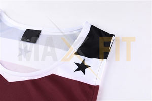 Maxfit ชุดกีฬาสำหรับผู้ชาย, ชุดกีฬาผ้าฝ้ายระบายอากาศได้ดีปรับแต่งได้กางเกงขาสั้น100% ขายดีพร้อมโลโก้ - Product Image 4