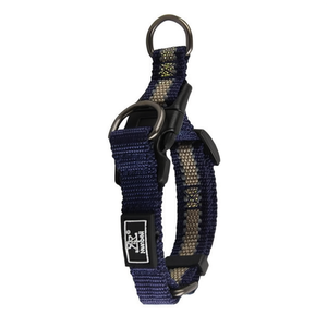 Collare per Animali Domestici Bicolore con Strisce Riflettenti per Passeggiate all'Aperto e Visibilità - Product Image 2