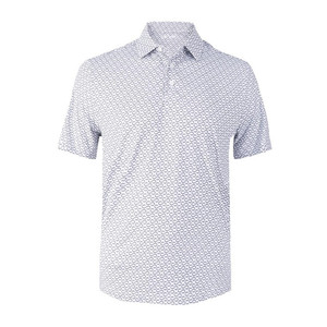 Camiseta de Golf Casual de Manga Corta para Hombre, 100% Poliéster, Sublimada, Diseño Sólido, Secado Rápido, Corte Regular, Superventas - Product Image 5