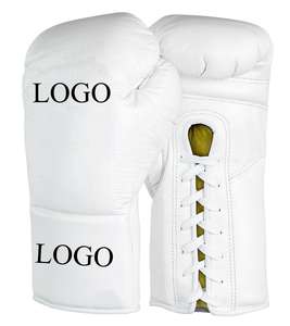 Guantes Mma Profesional Logotipo personalizado Ajuste Guantes de boxeo Cuero Pu Personalizado Mejor entrenamiento Muay Thai - Product Image 2