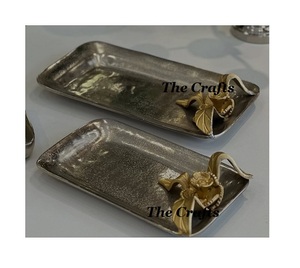 ถาดช็อคโกแลตสแตนเลสพร้อมที่จับถาดอาหารภาชนะสำหรับใช้ในบ้านและในครัวเรือนแบบกำหนดเอง - Product Image 4