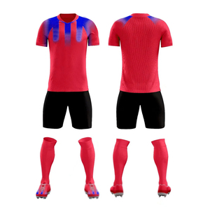 Camisetas de fútbol transpirables, uniforme de ropa de fútbol para hombres, 100% poliéster, camisetas de fútbol de Francia, ropa deportiva, conjunto de entrenamiento de fútbol - Product Image 3
