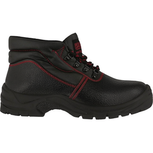 Botas de Seguridad BASIC STEP Talla Mediana 43 Negras de Cuero Completo NITRAS S3 SRC EN20345 - Product Image 2