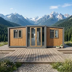 Modulo Bar da Spiaggia Portatile, Casa Container Pieghevole per Intrattenimento Costiero, Resort e Glamping Notturno - Product Image 1