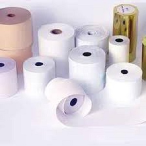 Papier thermique pour fax et reçus de caisse enregistreuse, simple couche, 80x80mm et 57x40mm, 100% pure pâte de bois, pour imprimantes POS/ATM, vente en gros OEM - Product Image 2