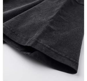 Camiseta de Algodón Extra Grande con Logotipo Personalizado, Impresión por Inyección Directa, Cuello Redondo, Camisetas Lisas de Alta Calidad, Estilo Desgastado, Unisex - Product Image 6