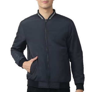 Chaqueta Bomber Casual de Invierno para Hombre, Duradera, Moderna y Cómoda, con Cierre de Cremallera, Ecológica, Transpirable, de Poliéster/Algodón, para Uso Diario - Product Image 6