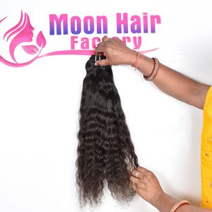 Producto Original, Cabello Humano Indio Natural en Paquetes, Rizado, Sin Procesar, Cutícula Virgen Alineada, Precio Económico al por Mayor - Product Image 2