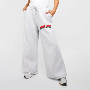 Pantalones Deportivos de Algodón Suave de Primera Calidad para Invierno, Unisex, Casuales, con Cordón Plano, Estilo Urbano, Cintura Elástica para Mujer, Gimnasio, Correr - Product Image 1