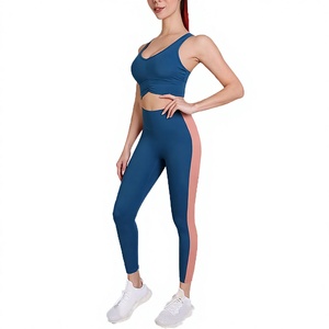 Moda Top Venta Mujeres Fitness Wear Yoga Se Workout Venta en línea Precio razonable Yoga Set - Product Image 1