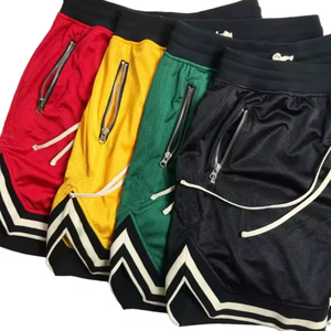 Design personnalisé pour hommes Short d'été actif Short de jogging à séchage rapide avec impression par sublimation 100% tissu en maille de coton marque privée - Product Image 5