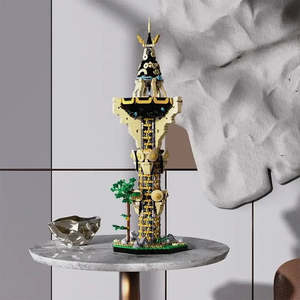 Pour Lego Moc Zelda Tour Sheikah Ensemble de construction en plastique - Product Image 2