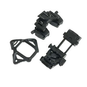 LWXC Metal CNC táctico NVG montaje de casco de visión nocturna de tamaño extendido + montaje binocular + conjunto de montaje <span class=keywords><strong>MYG</strong></span> - Product Image 1