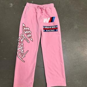 Survêtement brodé fabriqué au Pakistan, 100% coton, sweat-shirt à capuche et pantalon empilé, dernier design - Product Image 3