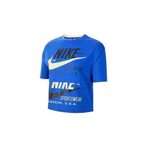 Camiseta de manga corta Nike Jdiy para mujer, tejidos y camisetas, color: Game Royal, 100% auténtica - Product Image 3