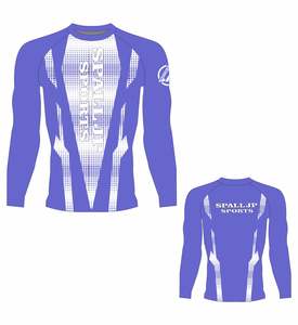 Rashguard de Bjj al por Mayor, Personalizado con Sublimación, Manga Larga, Ajustado, para Entrenamiento, con Logotipo Personalizado, Rashguard para Hombre - Product Image 2