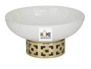 Cuencos Handi decorativos de plata y oro, cuencos de lujo para servir, cuencos de Metal decorativos para mesa al por mayor a precio competitivo - Product Image 5