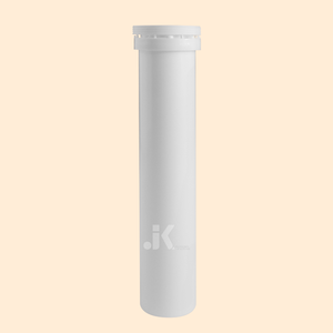 Vietnam Factory Wholesale HDPE Packaging Effervescent Tube 20 <b>Pill</b> White Plastic <b>Bottles</b> Best Price Good Quality OEM ODM Service - Product Image 2