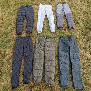 Pantalones acolchados acampanados con logotipo personalizado OEM, pantalones acolchados para hombre de fabricación personalizada con bolsillo cargo, ropa de calle personalizada, pantalones de invierno - Product Image 5