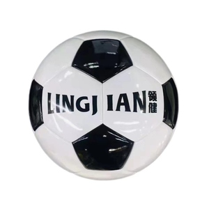 ลูกฟุตบอลหนังพีวีซีคุณภาพสูงอย่างเป็นทางการ5ลูกฟุตบอลแบบผูกด้วยความร้อนออกแบบโลโก้ได้ตามต้องการ - Product Image 3