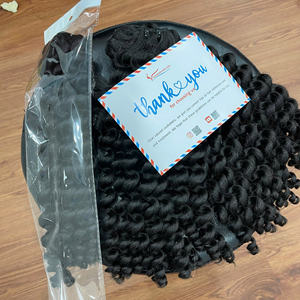 2025ผม100% เรมี่แท้ผมหยิกจากเวียดนามผมดิบผ้าคู่ทอสีธรรมชาติสำหรับผู้หญิง - Product Image 3