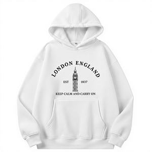 Sudaderas Extra Grandes para Mujer, Estilo Holgado con Hombros Caídos, Nuevas Sudaderas Personalizadas OEM para Chicas - Product Image 1