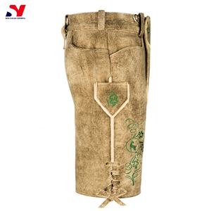2025 nouveau Design hommes bavarois allemand Lederhosen tenue haute qualité traditionnel Octoberfest tenue solide motif 6XL taille prix - Product Image 4