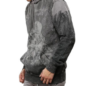 Sweats à capuche personnalisés pour hommes et femmes, polaire, pull-over, hiver, chaud, streetwear, style décontracté, manches longues, broderie de haute qualité, impression - Product Image 3