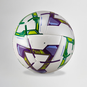 Balón de fútbol de tamaño 5, 24 paneles elegantes, 0,7mm de espesor con superficie de textura cosida a máquina, Material de PVC PU, partido de Fútbol - Product Image 1