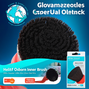 Helituf Osborn Inner <b>Brush</b> 24Mm Diameter 3.4Mm Wire Thickness 0.13Mm Steel Wire - Product Image 3