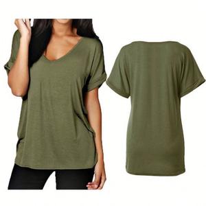 T-Shirt à manches courtes pour femmes, haut de styliste personnalisé de haute qualité, mode d'été, respirant et décontracté - Product Image 1