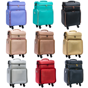KONCAI-<span class=keywords><strong>Maleta</strong></span> de <span class=keywords><strong>uñas</strong></span> plegable <span class=keywords><strong>con</strong></span> ruedas de viaje <span class=keywords><strong>para</strong></span> salón de belleza - Product Image 2
