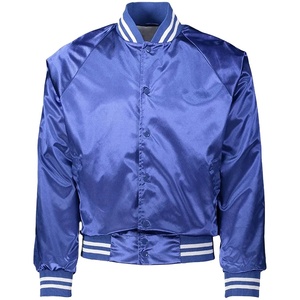 Veste de baseball unisexe en toile enduite de haute qualité, streetwear, printemps, personnalisable avec un nom de marque, coupe-vent, grande taille - Product Image 1