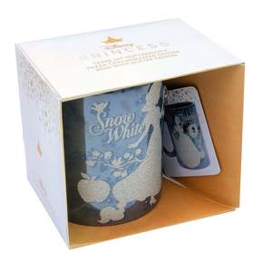 Tasses en métal style dessin animé Disney Princesses Blanche-Neige et Cendrillon pour cadeaux - Product Image 2