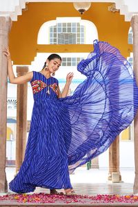 2025ฤดูร้อนแฟชั่นใหม่สำหรับเด็กผู้หญิงชุดงาน gamathi คอวีพร้อมกระจกจริงชุดงานพิเศษสุดของ codi lece navratri - Product Image 4