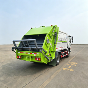 Camion Compacteur de Déchets JMC Kaiyun en Gros d'Usine 6000L-8000L, Camion de Collecte de Déchets Hydraulique avec Vidange des Eaux Usées - Product Image 5